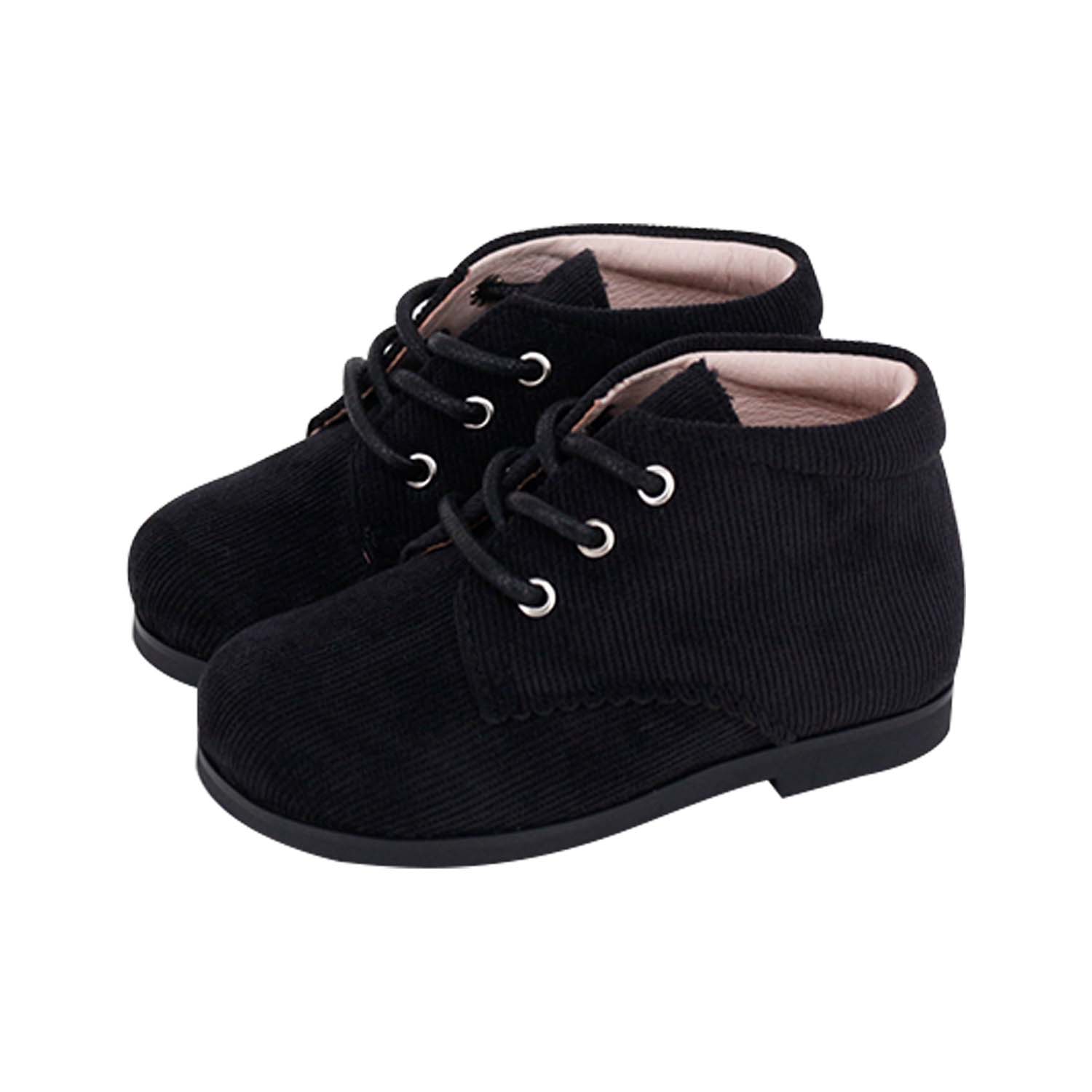 Black Corduroy High-top