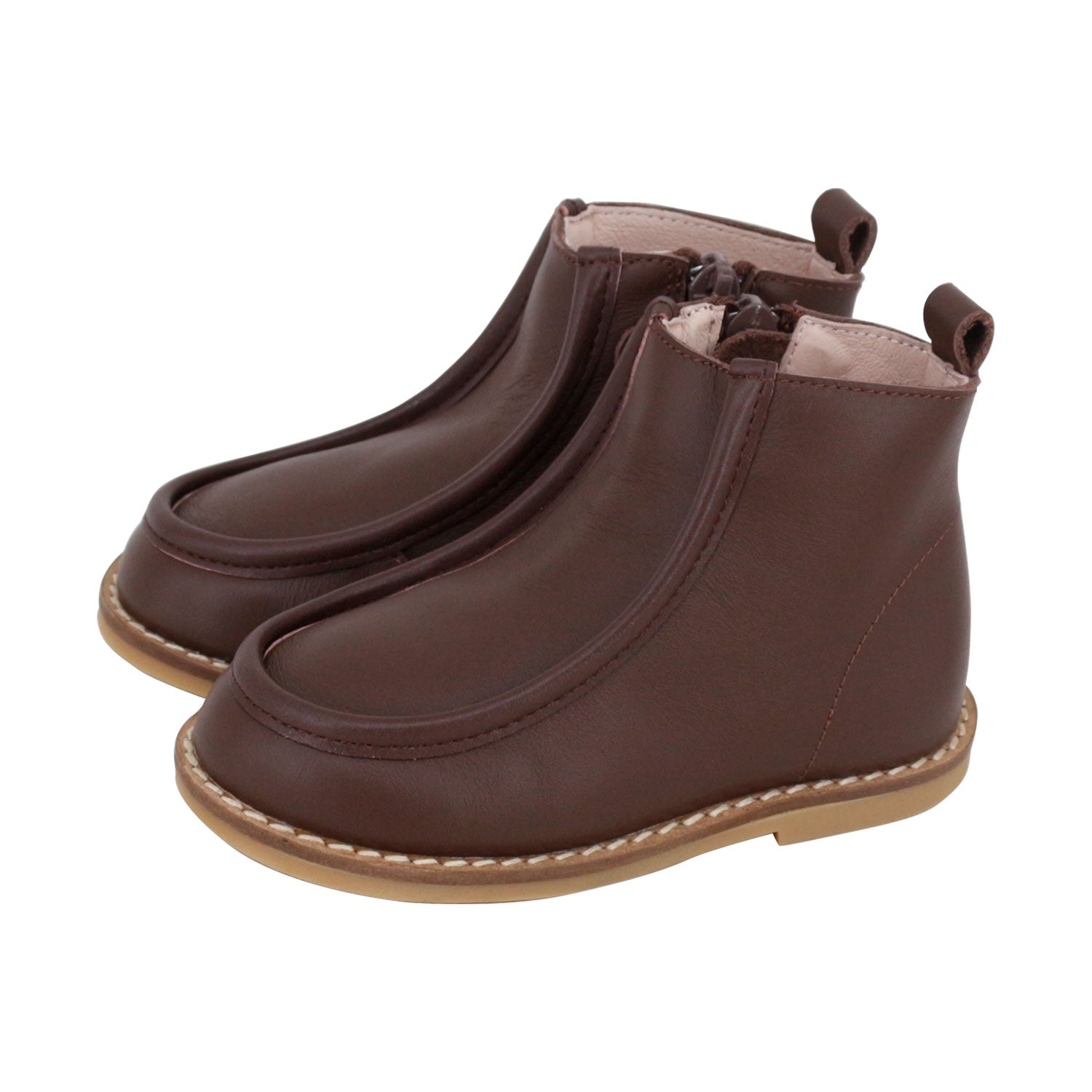 Brown Kiddie Booties