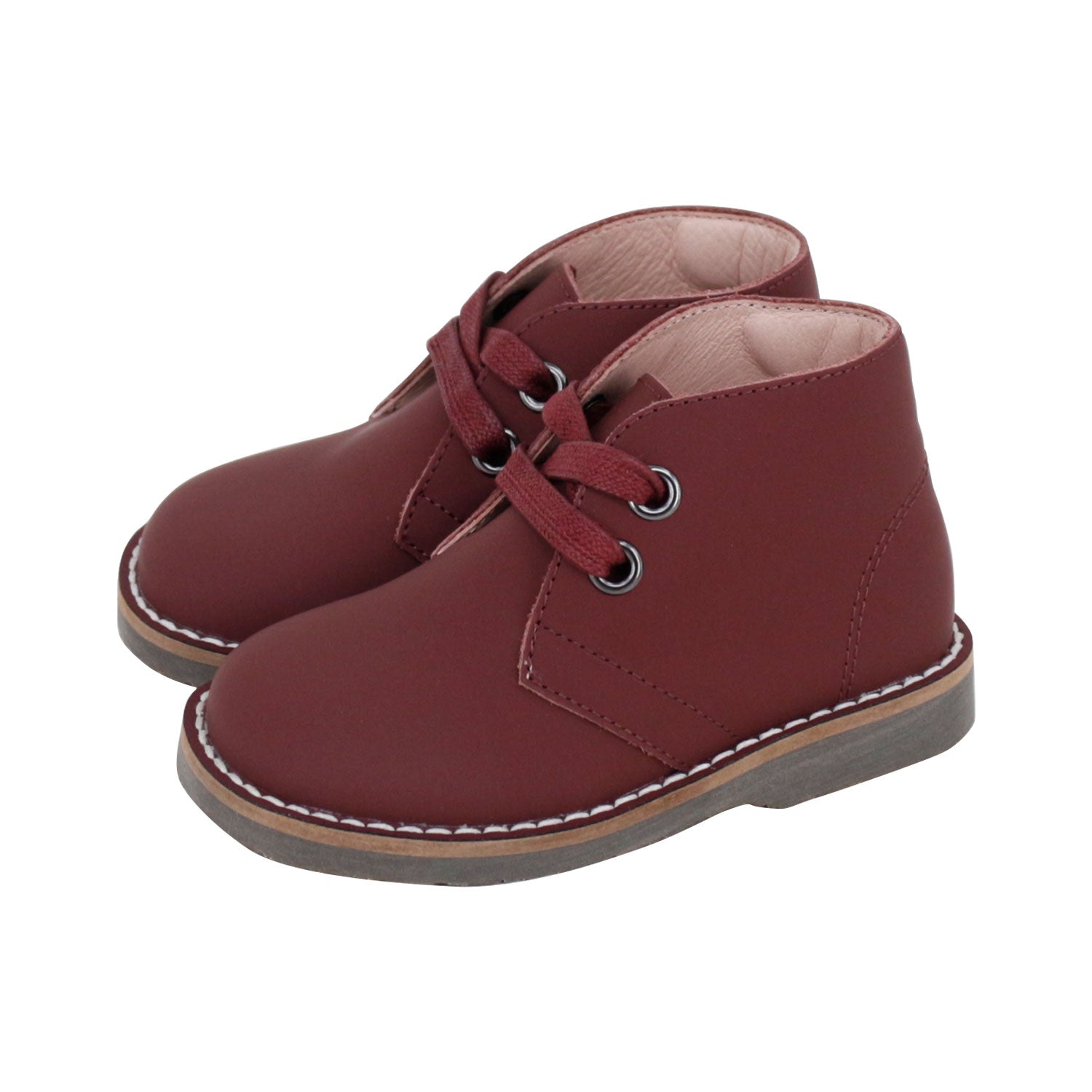 Burgundy Outer-sole High-top