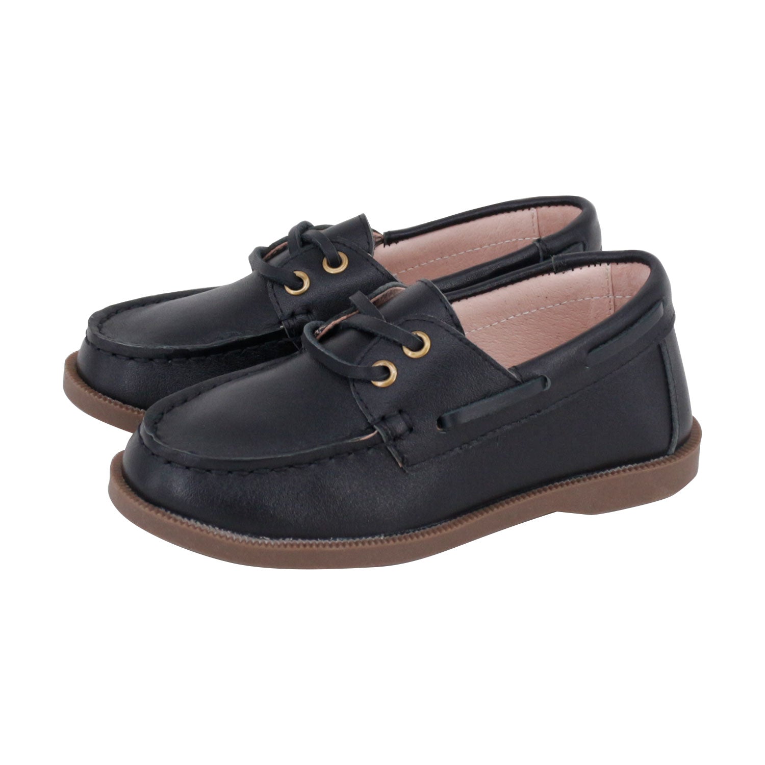 Black Wing-tip Laces