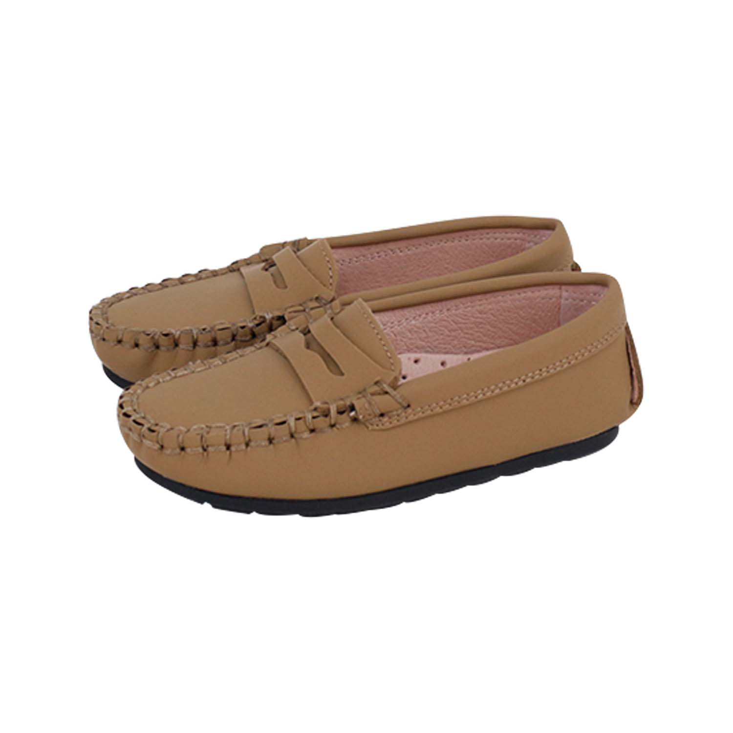 Olive Taupe Penny Loafer