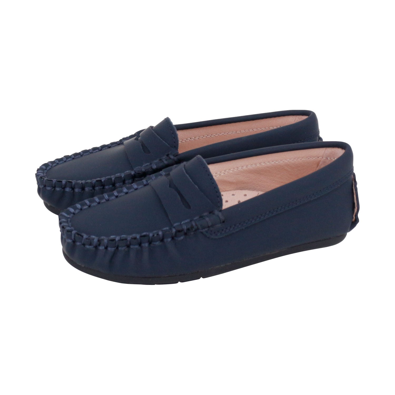 Navy Penny Loafer