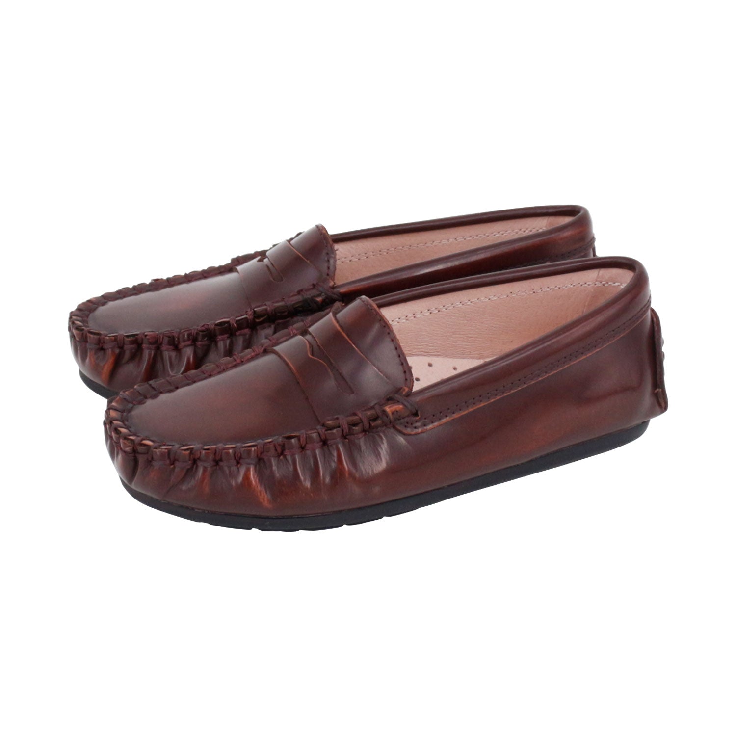Burgundy Brown Penny Loafer