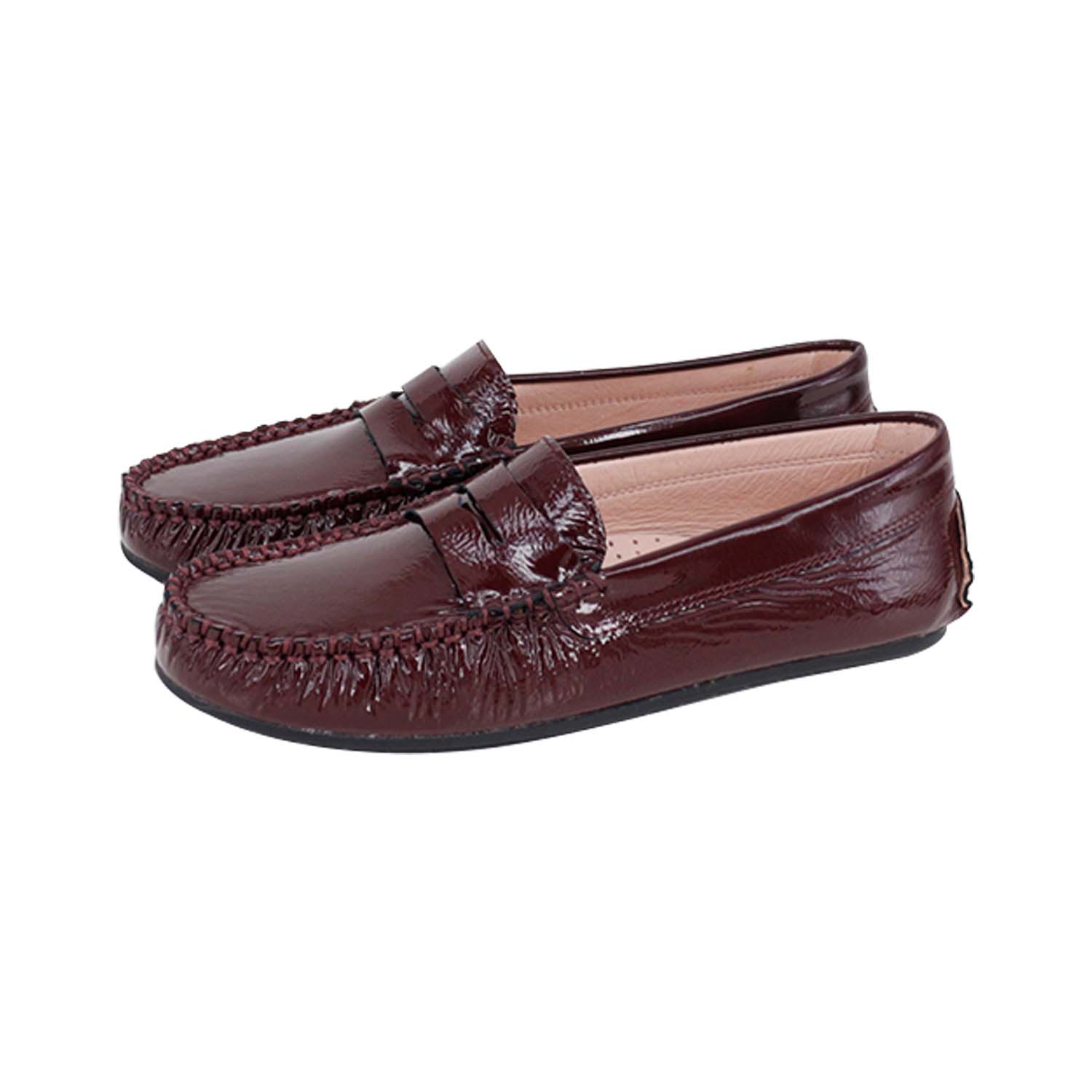 Burgundy Patent Penny Loafer