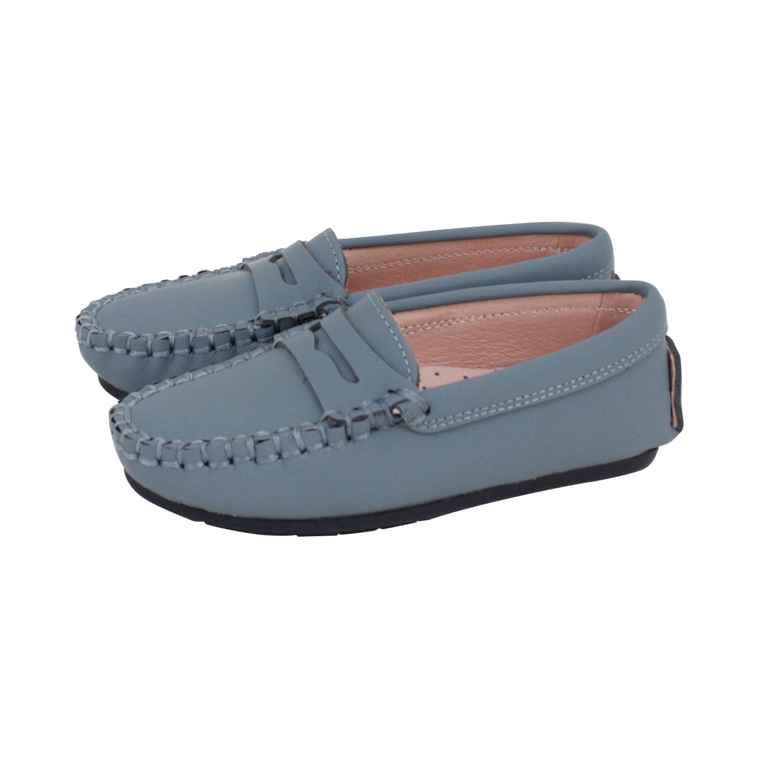 Blue/Gray Penny Loafer