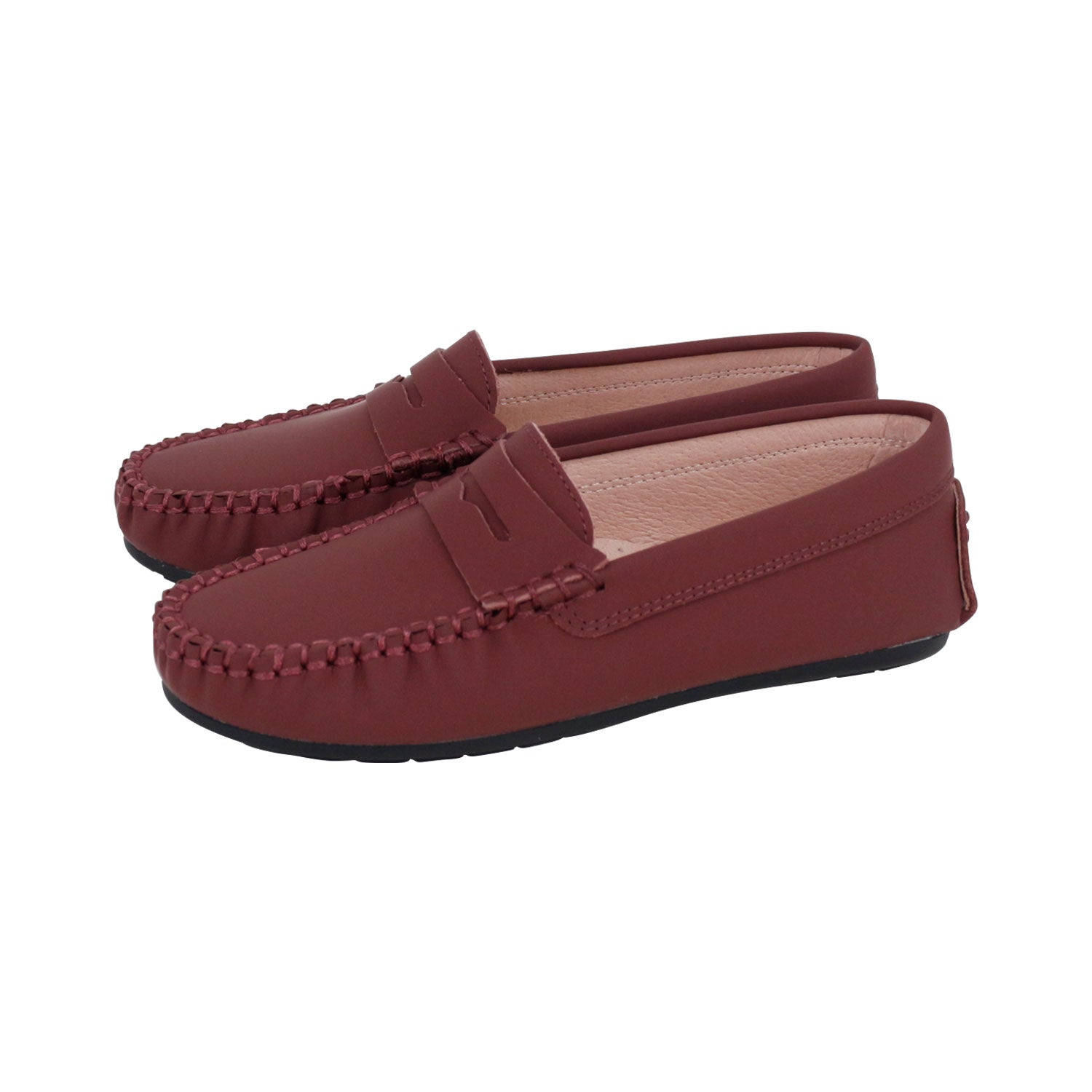 Burgundy Penny Loafer