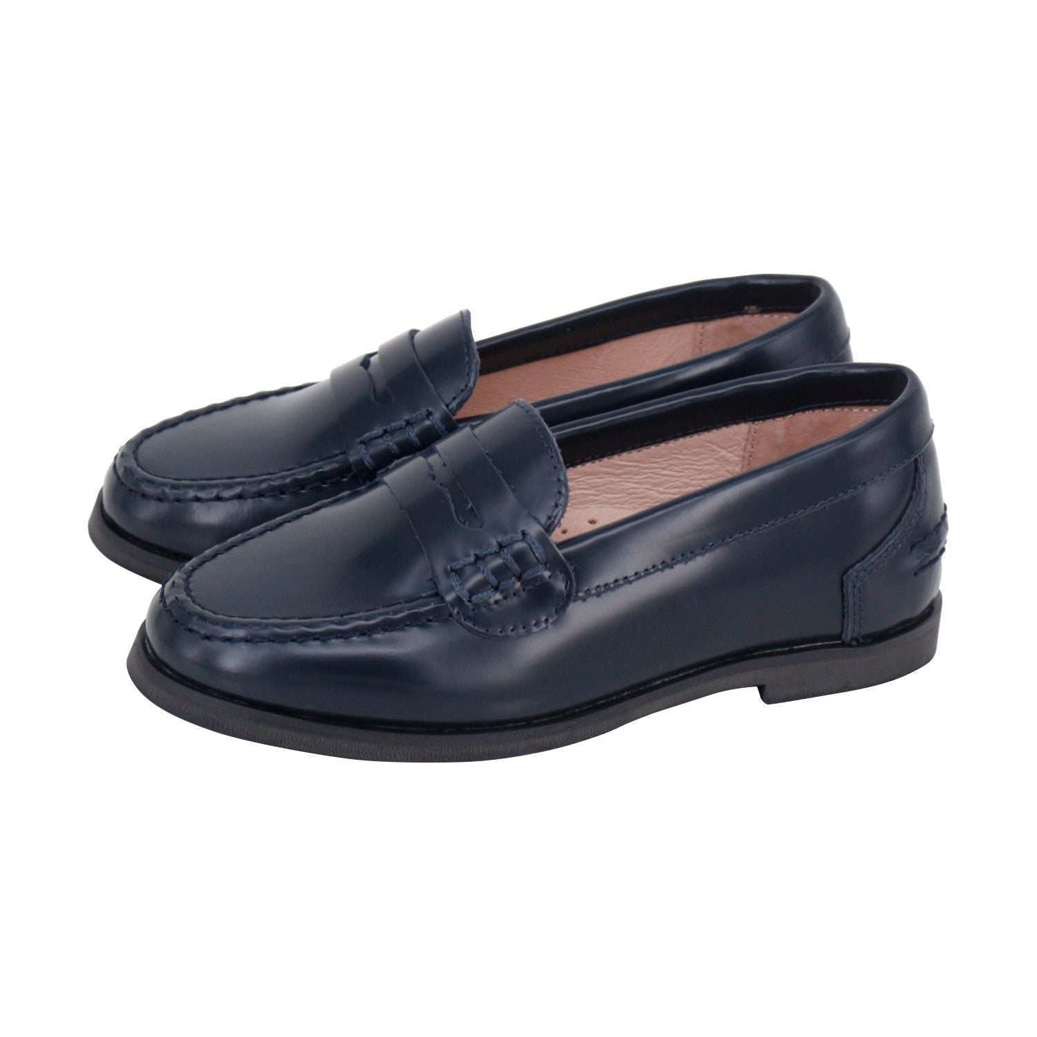 Navy Loafer