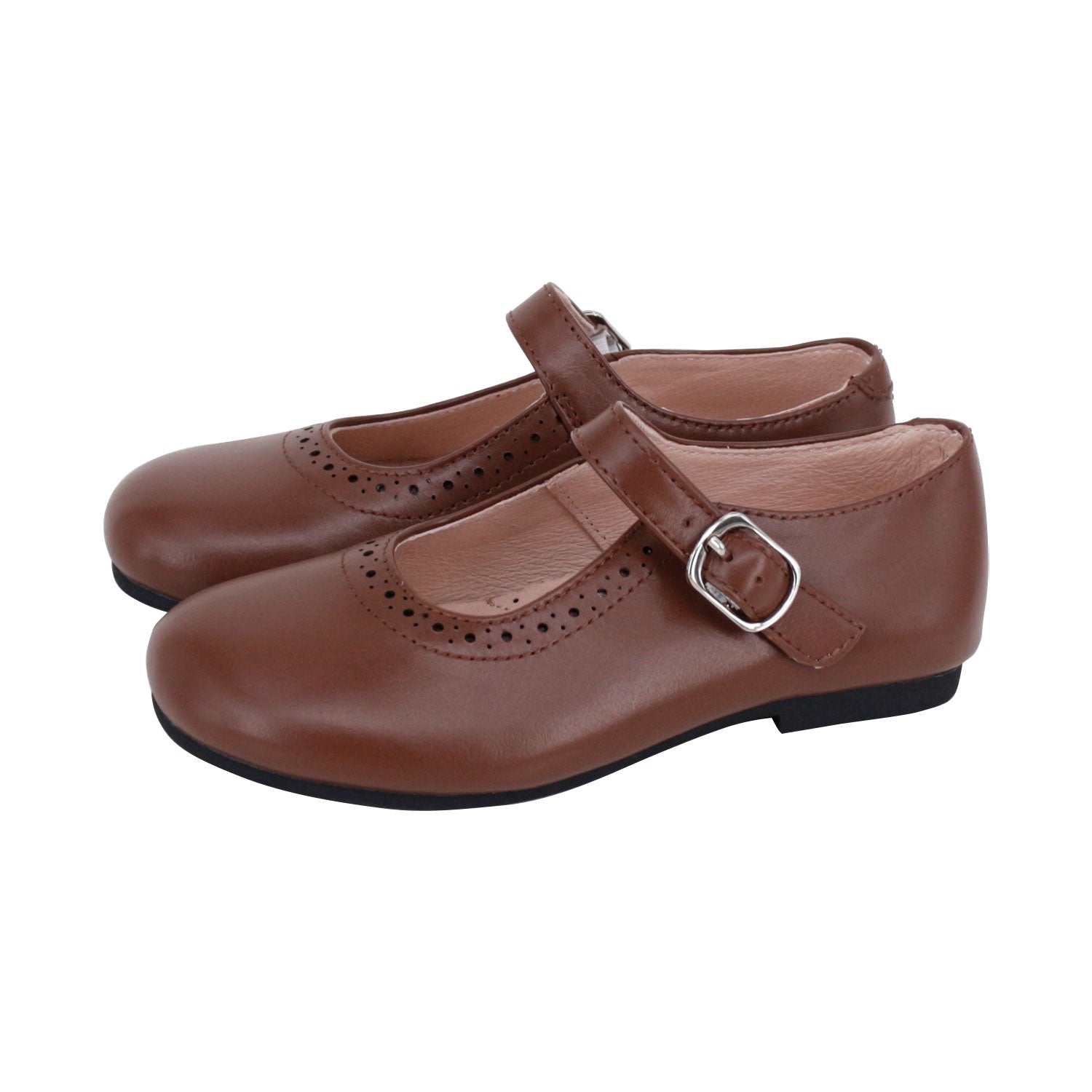 Brown Mary Jane Buckle