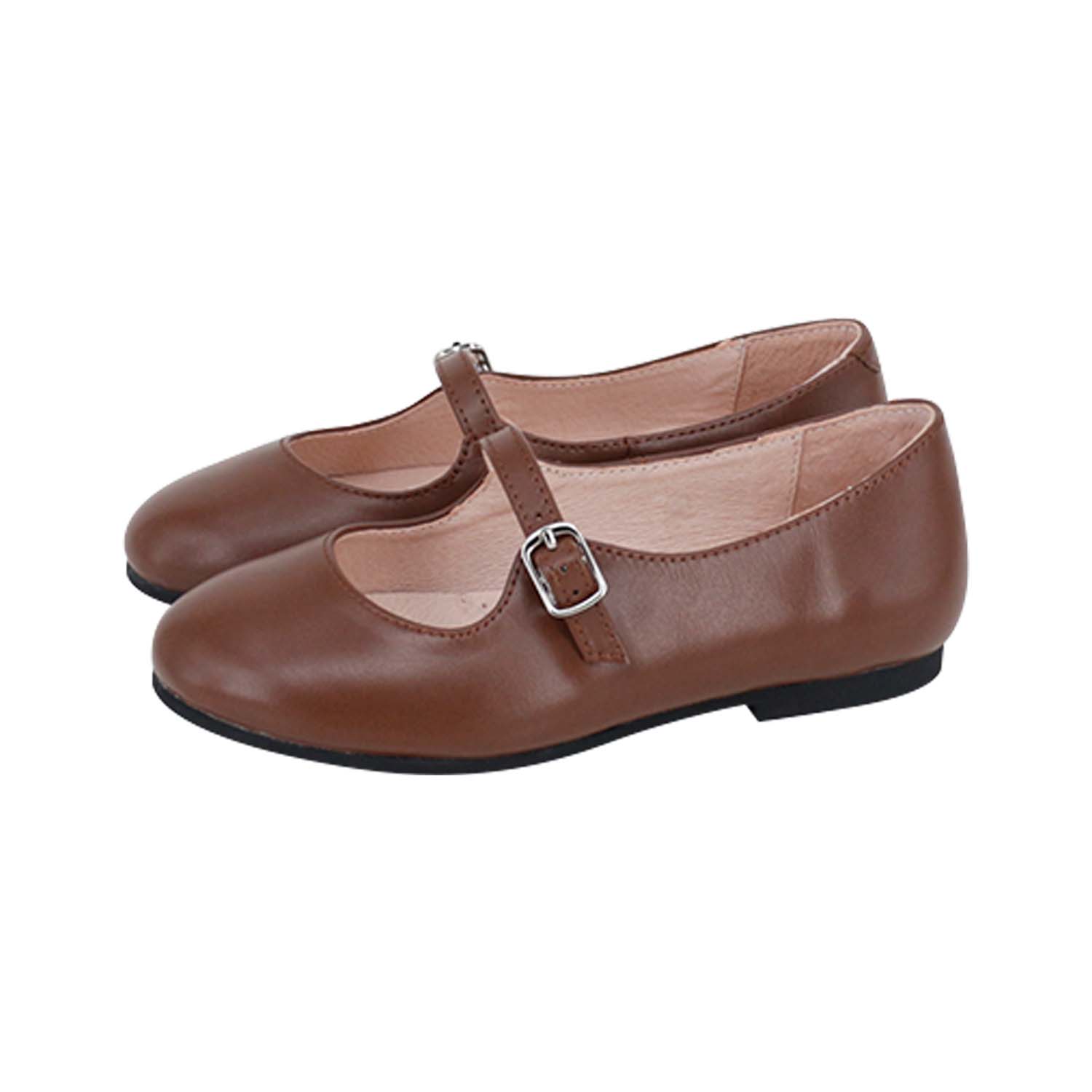 Brown Front Strap Mary Jane
