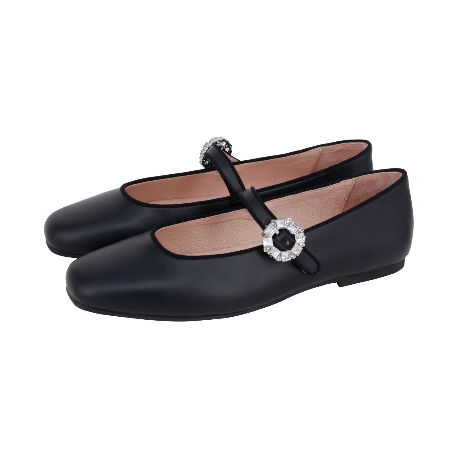 Black Square Front Mary Jane