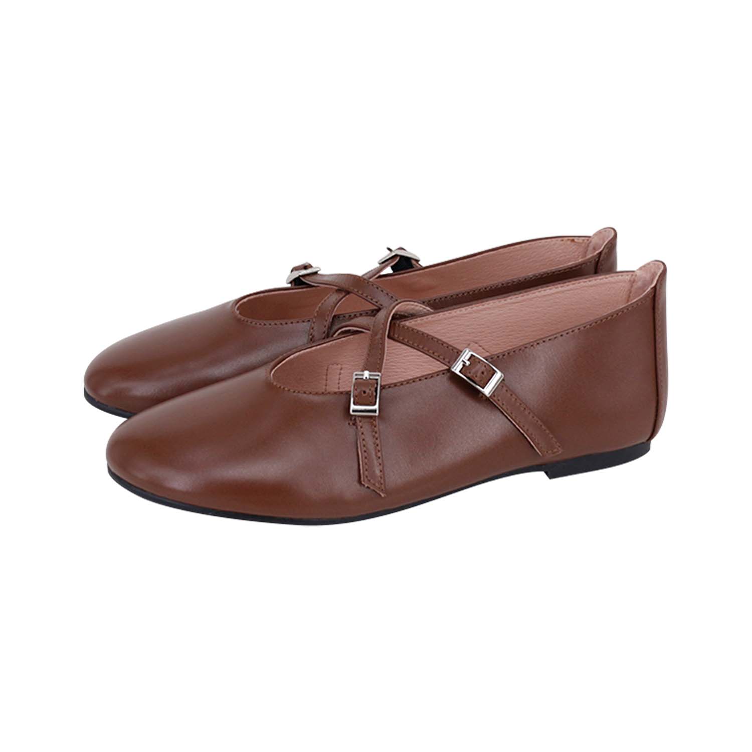 Brown Cross Strap