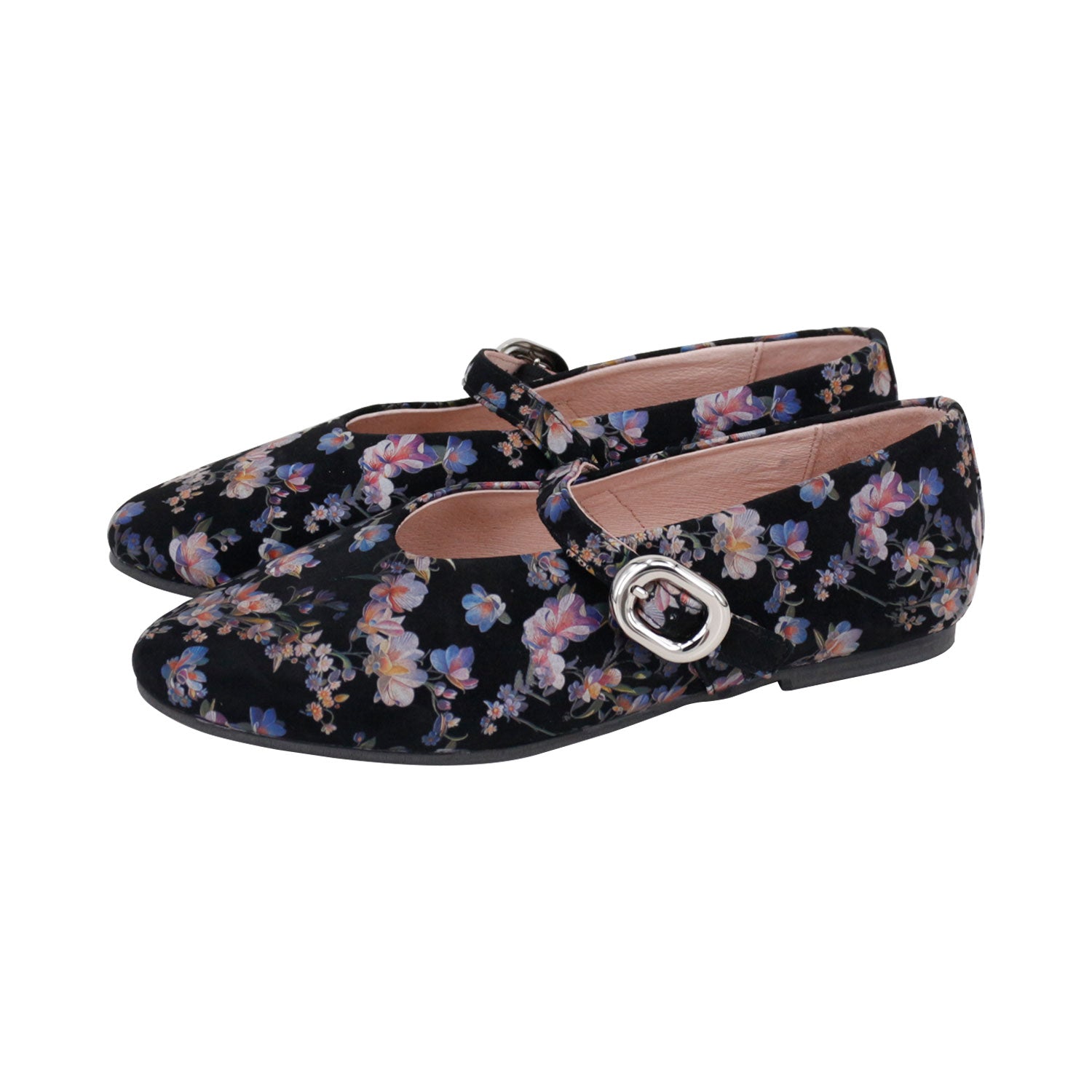 Flower Mary Jane Single Strap